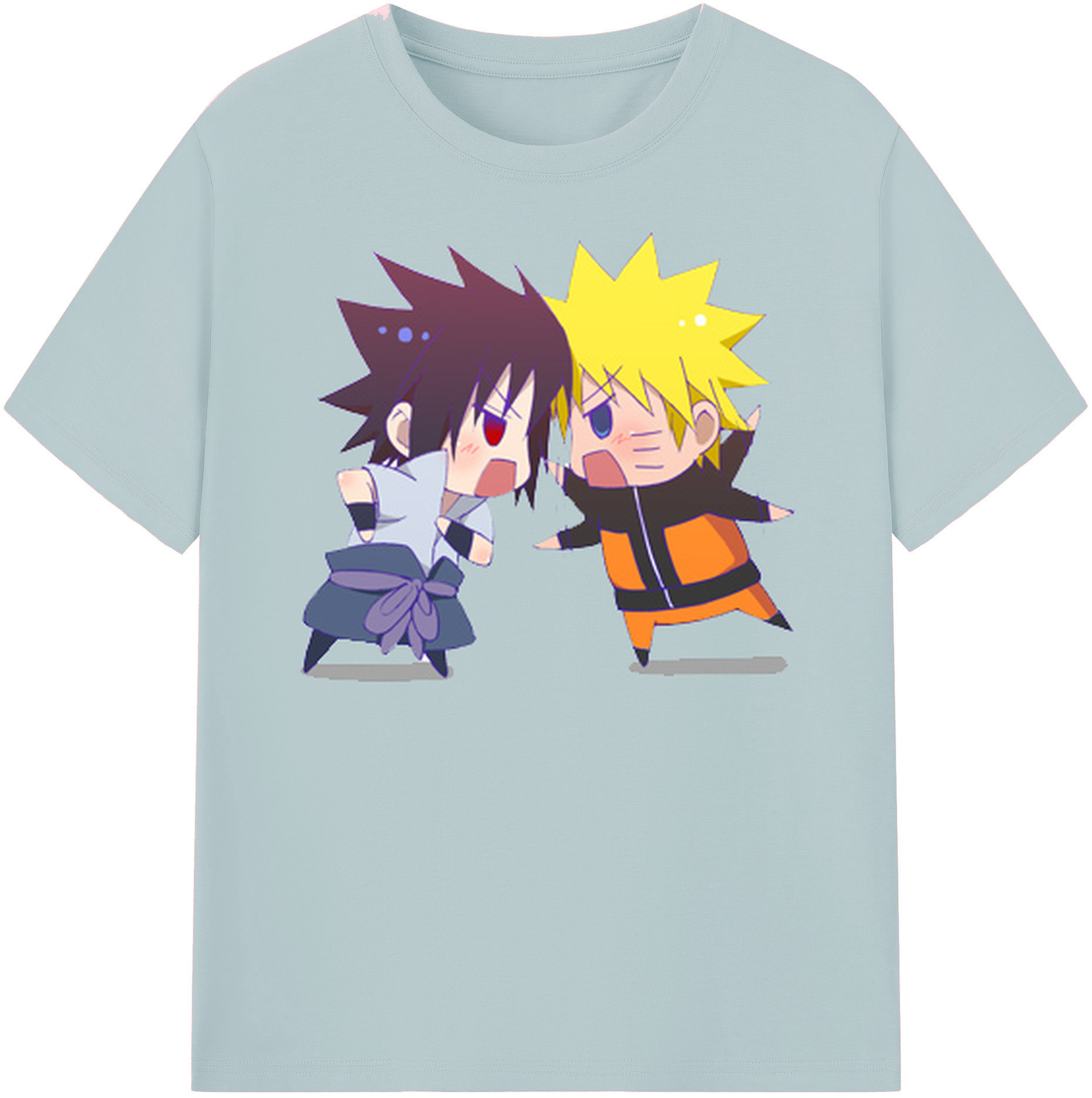 （画像用） NARUTO -ナルト- うずまき ナルト Uzumaki Naruto 綿100％半袖Tシャツ（フロントプリント）